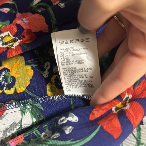 Anthropologie Floral Hawaiian tie shirt - Picture 3 of 3